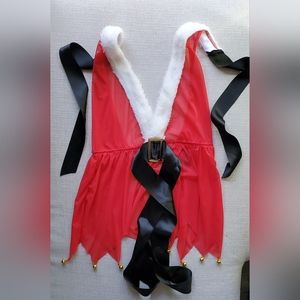 Women's Christmas Lingerie Santa Girl
